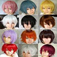 การค้าต่างประเทศ cosplay วิกผม สากล cos ผมผู้ชายอะนิเมะ ผมสั้นสไตล์ฮาราจูกุสี ~