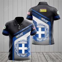 Custom Name Greece Coat Of Arms Kolar Polo Shirtsize：XS-6XL