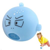 Fidgeted Toy Relief Sensory Squeeze Tool Bubble Fish TPR Vent Slow Bouncing Ball Kneading Decompression Toys Antistress Poped