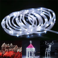 Led Tube Rope String Lights SolarUSB Outdoor Waterproof Fairy Lights 8 Modes Remote Control Lamp Strip for Garden Xmas Decor