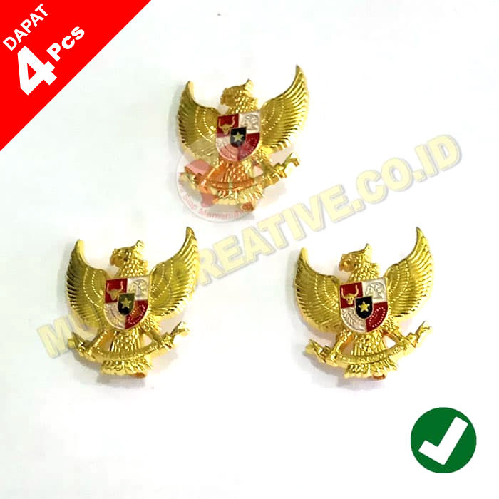 Pin Garuda Pancasila Pin Garuda Indonesia 25cm 4pcs Lazada Indonesia