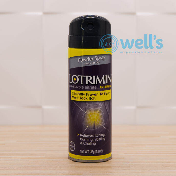Lotrimin Antifungal Powder Spray Jock Itch Treatment. Stop Scratching
