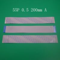 ❆❈﹍ 1pcs/lot FFC FPC flat flexible cable 0.5mm pitch 55pin 55 PIN Forward Length 200mm width 28mm Ribbon Flex Cable type A