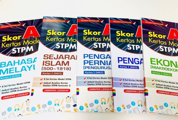 Skor A Kertas Model Stpm Pelangi Semester 2 Lazada