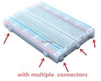 【YD】 1Pcs 8.5x5.5cm 400 Tie Points Solderless PCB Breadboard Test Protoboard Bread Board for Bus Circuit Boa