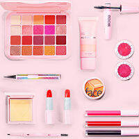 [wilkl] ชุดของขวัญแต่งหน้า14ชิ้น20สีอายแชโดว์ลิปสติกบลัชออนปากกาเขียนคิ้วชุดเครื่องสำอางเต็มรูปแบบ