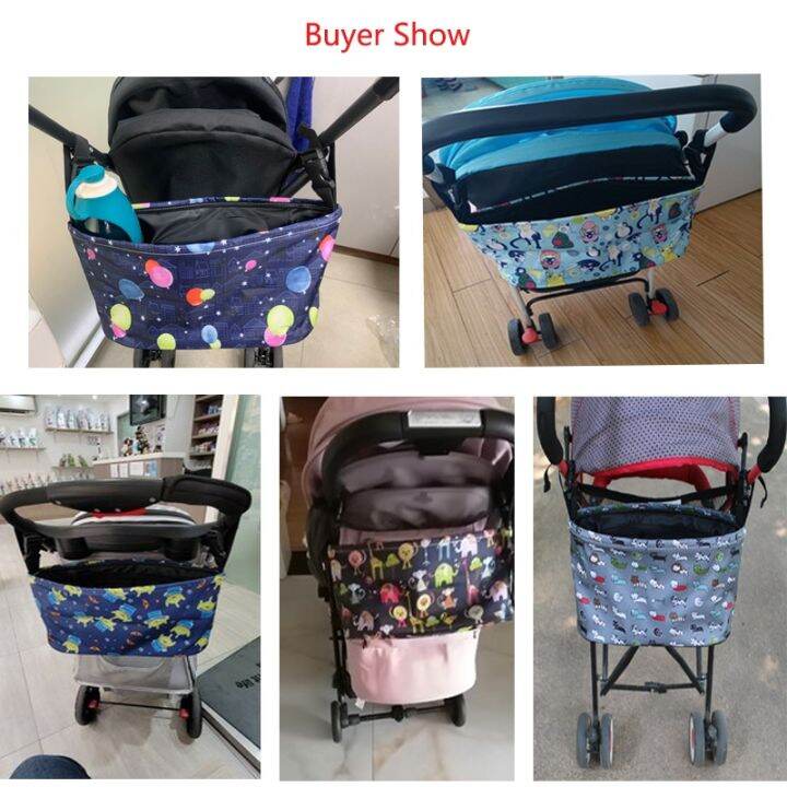 baby-stroller-diaper-bag-organizer-pram-waterproof-bottle-cup-holder-cart-large-capacity-stroller-organizer-nappy-hanging-bags