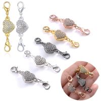 3 pairs Lovers Heart Shape Lobster Clasp Hooks Magnetic Clasp DIY Bracelet Necklace For Jewelry Making Handmade Accessories