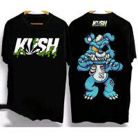 【New】 KUSH TIDE COTTON daily cotton short-sleeved T-shirt Vintage Inspired Cotton Oversized Loose Clothing T-Shirt For แฟชั่นแขนสั้นผ้าฝ้าย