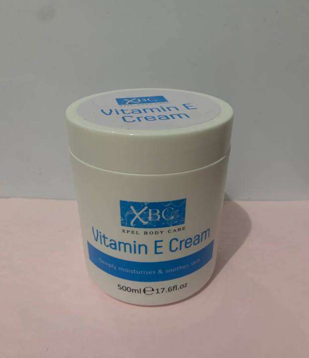 XBC Vitamin E Cream 500ml Body and Hand Cream Lazada PH
