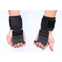 GGYY630.ถุงมือฟิตเนส โหนบาร์ ดึงข้อ Straps steel hook (ตะขอเหล็ก)ส่งฟรี