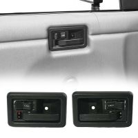 Inside Door Handles Interior Pair Left &amp; Right 55176477AB 55176476AB for 1987-2004 Wrangler YJ TJ