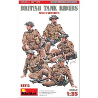 โมเดลประกอบ MiniArt 1/35 MI35312 British Tank Riders (NW Europe). Special Edition