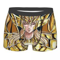 {Xiansheng clothing}  Clothing} กางเกงขาสั้นพิมพ์ลายคุณภาพเยี่ยมกางเกงในบ็อกเซอร์ชาย Saint Seiya Kado Ulang Tahun