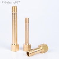 M10 1/8 quot; 1/4 quot; BSP Female To M10 M12 Male Thread Brass Long Nipple Mold Pipe Fitting Molding Adapter Coupler Connector For Water