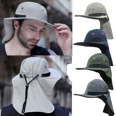 【CC】 Hats UV Protection Outdoor Hunting Fishing Cap for Men Hiking Camping Hat