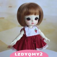 - [ราคาจำกัดเวลา] Adorable Doll Short Hair Bob Wig 1/8 BJD Doll Making Supplies