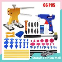 66Pcs Auto Body Dent Repair Kit Dent Puller Hail Pit Repair Leveling Pen Free Sheet Metal Removal Puller