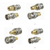 1pcs Connector Adapter SMA to BNC Male Plug amp; Female Jack RF Coaxial Converter Straight New