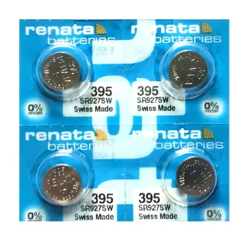 Button Cell Type 371 Battery Renata 4 Pcs