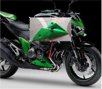 ฝาครอบพลาสติกด้านซ้ายและด้านขวาสำหรับ Z800 Kawaski Z800 2013-2017ชิ้นส่วนฝาครอบแต่งรถผ้าห่อศพสีเขียว