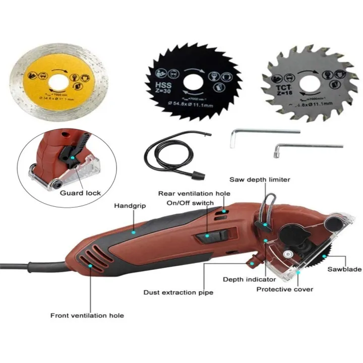 Rotorazer Machine Power Multi Cutting Tools Electric Small Circular Saw ...