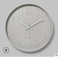 Fash Wall Clock for Girls 12 inch ABS Silent Wall Clock for Sitting Room Bedroom