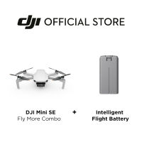 DJI Mini SE Combo + Battery มินิโดรนไซส์เล็ก ชุดเริ่มต้น สเปคสุดคุ้ม น้ำหนักเบา พกง่าย บินได้นาน MiniSE+Battery