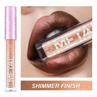 NIIKA STRIPPERสีชมพู1PcsลิปสติกเหลวโลหะทองMatte Metallicลิปกลอสคงทนลิปสติกกันน้ำลิปเคลือบริมฝีปากเซ็กซี่ลิปสำหรับแต่งหน้า [6สีที่ให้เลือก]