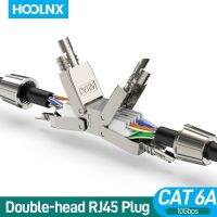 【CW】▨❡  Hoolnx RJ45 Extender CAT6A CAT7 Ethernet Coupler Extender PoE  Cable Extension Shielded Toolless