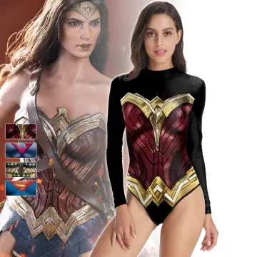 Wonder Woman Adult Long-Sleeved Dress