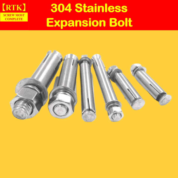 RTK 304 Stainless Expansion Bolt/ Stainless Dyna Bolt / Expansion Bolt
