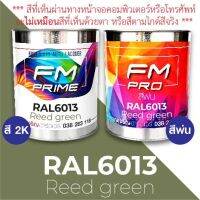 สี RAL6013 Reed green