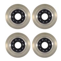 4Pcs Blank Longboard Cruiser Skateboard Wheels 70X51mm 80A Parts