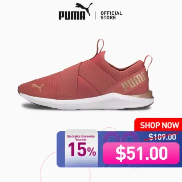 puma slip ons 39 women