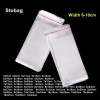 【DT】 hot  StoBag Cellophane Self-adhesive Bag Plastic Opp Transparent Long Sealed Jewelry Gift Food Candy Chothes Packaging Clear Pouches