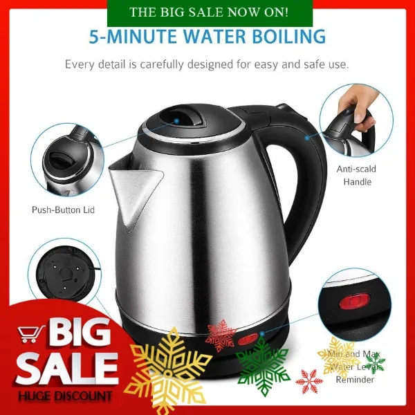 SC20A Scarlett Electric Heat Kettle 2.0L 1500W Lazada PH