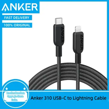 Anker USB C to Lightning Cable, 310 USB-C to Lightning Cable(Black, 3ft),  MFi Certified, Fast Charging Cable for iPhone 14 Plus 14 14 Pro Max 13 13