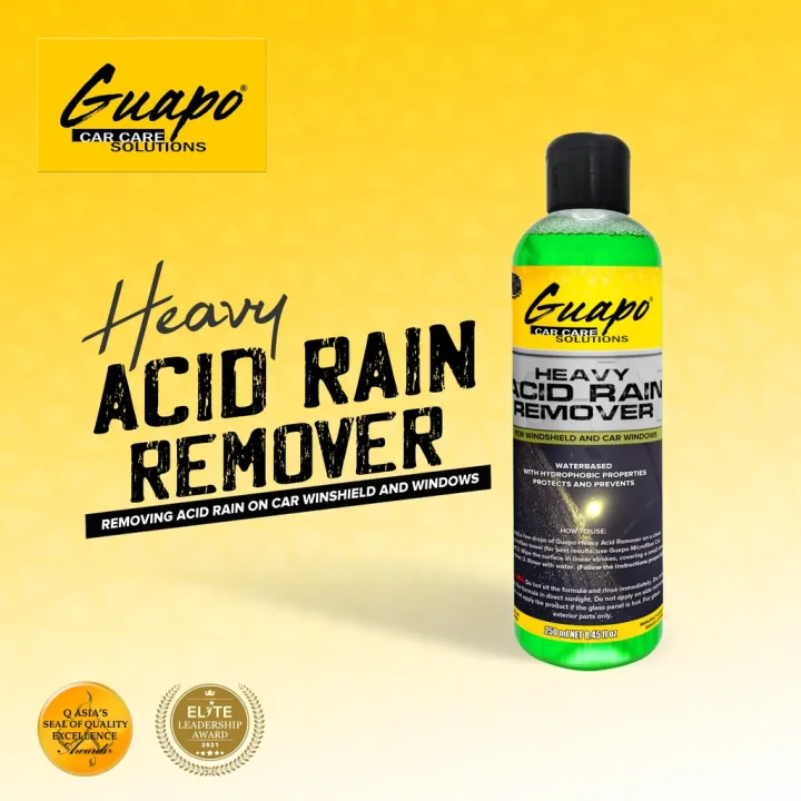 【local stock】 Guapo Car Care Solutions Heavy Acid Rain Remover for Car
