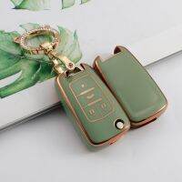 KLL Plating TPU Car Key Case Shell Cover Fob For Chevrolet Cruze Aveo Malibu Captiva Trax Sail Opel Vauxhall Astra J Corsa Insignia