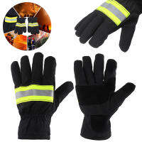 1 Pair Heat Insulation Fire Proof Gloves Protection Supplies For Welding And Cold Weather Firefighting Gloves