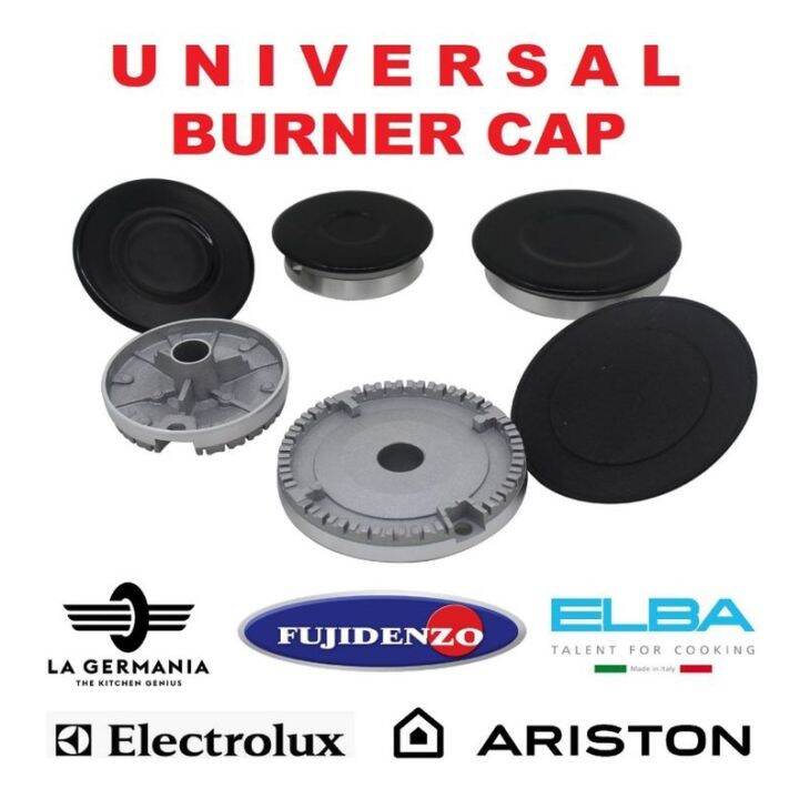 UNIVERSAL BURNER CAP 55 mm 75mm 100mm LA GERMANIA ARISTON ELBA