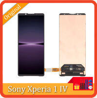 หน้าจอ LCD สำหรับ Sony Xperia 1 IV ชิ้นส่วนอะไหล่ตัวซ่อมหน้าจอสัมผัสโทรศัพท์จอแสดงผล Digitizer ประกอบเต็มตัวเครื่อง