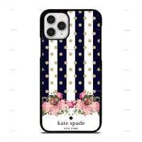 Kate Spades New York Polkadots ดอกไม้1สำหรับ iPhone 13 Pro Max Xs Xsmax 11 11Promax X 11Pro 12Pro 8Plus 8 Xr 12 Samsung S21 S21 Ultra Note20 S20 S10 Note8 Note9 Note10