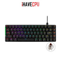 iHAVECPU KEYBOARD (คีย์บอร์ด) ASUS ROG FALCHION ACE (BLACK) (ROG NX BROWN SWITCH) (AURA SYNC RGB - EN/TH)