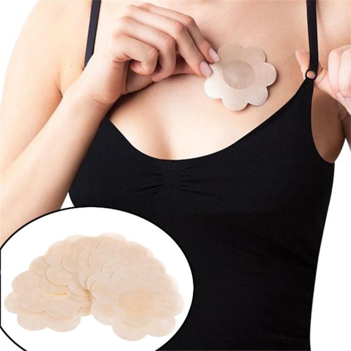 Maxg 10pcslot Paste Bra The Chest Intimates Anti Emptied Nipples Covers Adhesive Invisible 