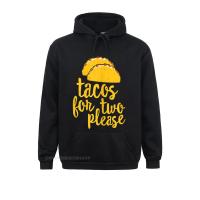 Sudadera con capucha de manga larga para hombre y mujer, prenda deportiva masculina con estampado divertido de Tacos para dos embarazadas, jersey de chándal con estampado de Ostern Day