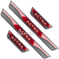 For Vauxhall Opel Astra H J K Accessory  -2010 Stainless Car Door Sill Kick Scuff Plate Protector Trim Cover Pedal Guard