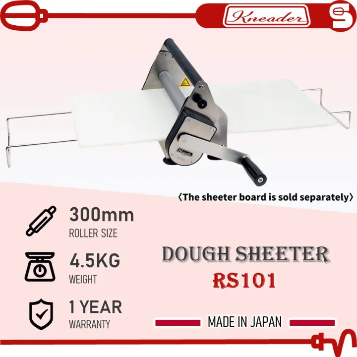 KNEADER Dough Sheeter RS101 Made in Japan Manual Operation Stainless