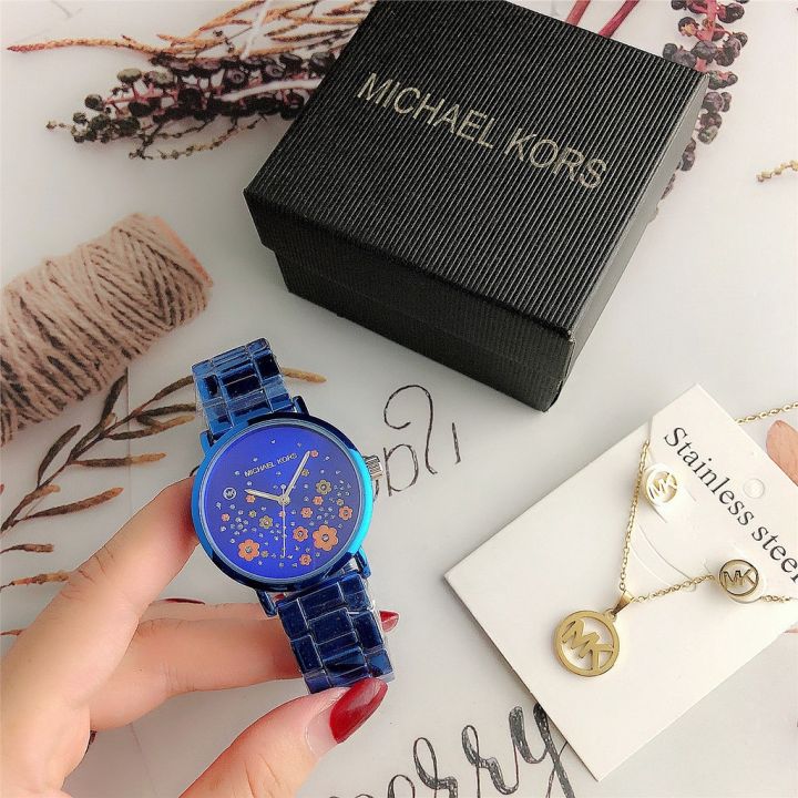 michael-kors-นาฬิกาควอตซ์แบรนด์ใหม่ยอดนิยมแบรนด์หรูหราทองสําหรับสตรี-mks